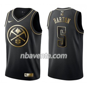 Camiseta Hombre Denver Nuggets Will Barton 5 Nike Negro Golden Edition Swingman